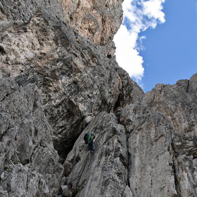 Descente de la Cima Canali