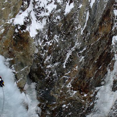 Sortie du Couloir de Gaube