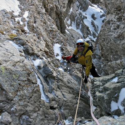 Goulotte Lechène au Vignemale