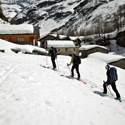 Arrivée sur Prarayer