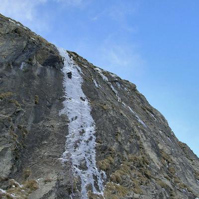 Un placage dans le vallon d'Estrémère