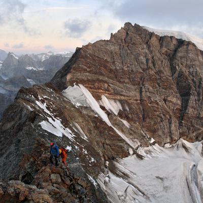Arête Ouest de la Dent d'Hérens