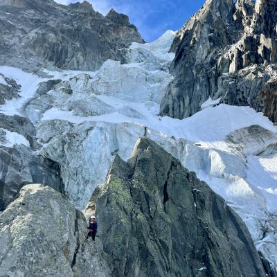 Sur l'arête finale