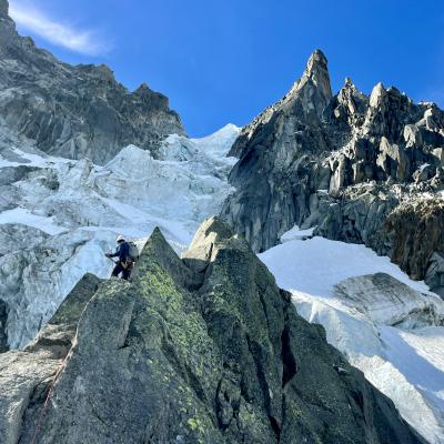 Sur l'arête finale