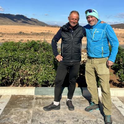 Rencontre avec l'ami Jean Annequin au Maroc