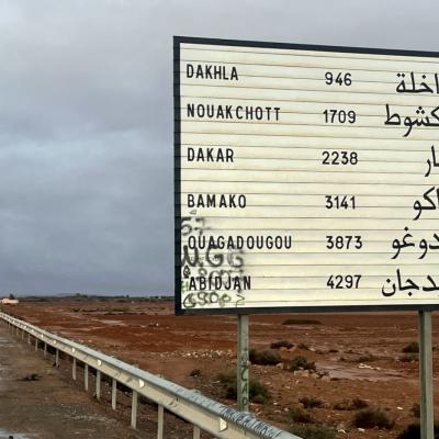 En route pour le Sahara Occidental