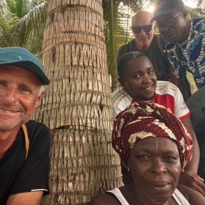 Avec Léonie, Michel et leurs amis au Bénin